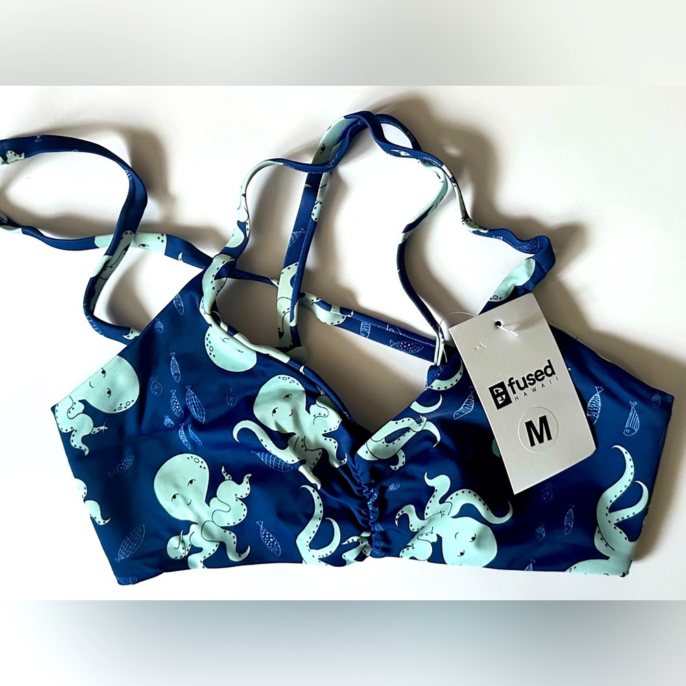 Fused Hawaii Kohanaiki Bikini Top Happy He’e